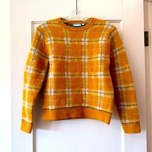 Ines de la Fressange for Uniqlo | Kids Checked Jacquard Sweater